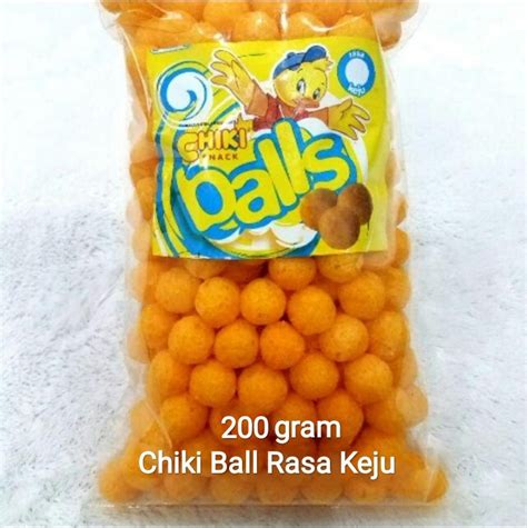 Chiki Ball Rasa Kejuayamcokelat 200 Gramsnackcamilancikimakanan