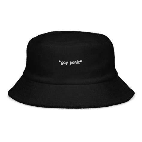 Gay Panic Bucket Hat Etsy