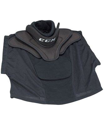 CCM Pro Goalie Neck Guard Shirt! JR Throat Collar Padded Shirt TCPRO ...