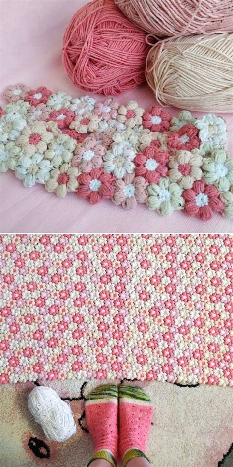 Puff Flower Crochet Free Patterns And Ideas Artofit