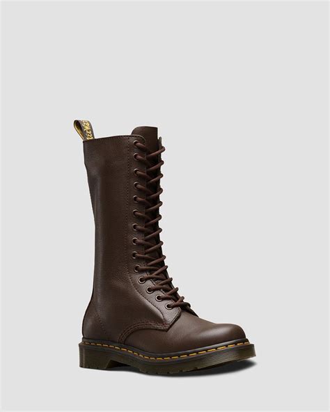 1B99 Virginia Leather Mid Calf Boots Dr Martens