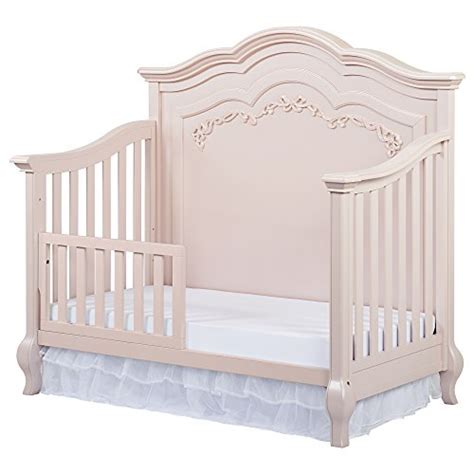 Evolur Aurora 5 In 1 Convertible Crib Blush Pink Pearl Baby Shop