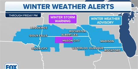 Winter Weather To Impact Much Of Us Snow Expected In Multiple States Fox News