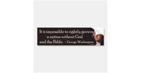 God And The Bible Bumpersticker Bumper Sticker Zazzle