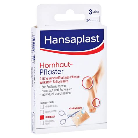 Hansaplast Hornhautpflaster 3 Stück Kaufen Medpex