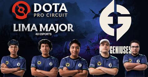 Lima Major Dota 2 Quiénes juegan en Evil Geniuses el equipo que