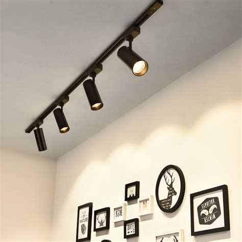 Luxury Brass Gold Black Led Track Spotlights Cob W V Aluminum