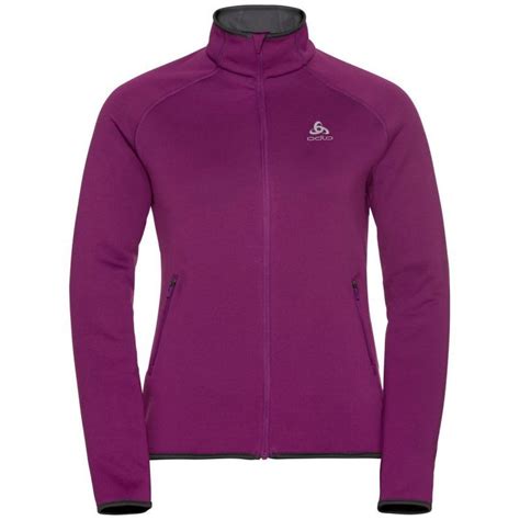 Odlo Carve Ceramiwarm Midlayer Full Zip Fleecejacke Damen