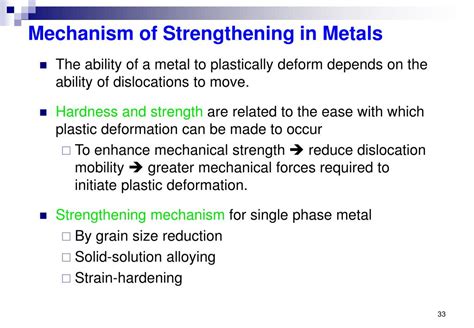 Ppt Chapter Dislocation And Strengthening Mechanism Powerpoint