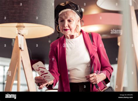 Elegant Senior Lady Hi Res Stock Photography And Images Alamy