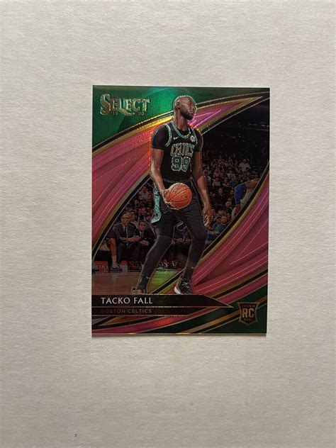 Tacko Fall Panini Select Courtside Pink Prizm Rookie Rc