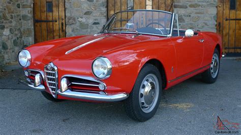 Alfa Romeo Giulietta Spider Fully Restored