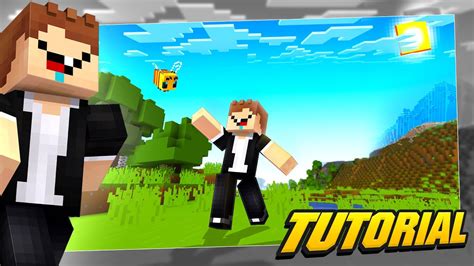 Tutorial Como Fazer Thumbnail De Minecraft 2d Mojang Youtube