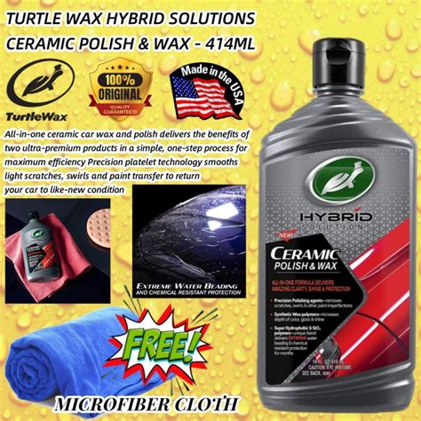 100 Original Turtle Wax Turtle Wax Hybrid Solutions Ceramic Polish