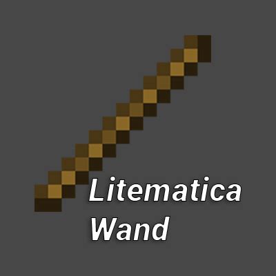 Litematica Wand Mods Minecraft