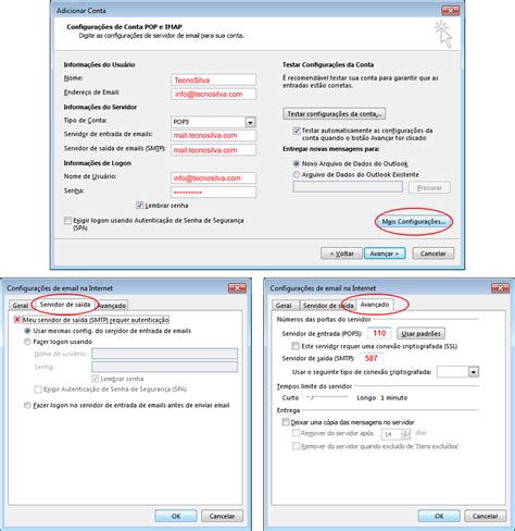 Configurando Outlook Central De Ajuda Weezy