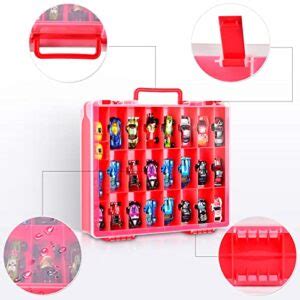 FULLCASE Toys Organizer Storage Compatible With Hot Wheels Car Container For Matchbox Cars