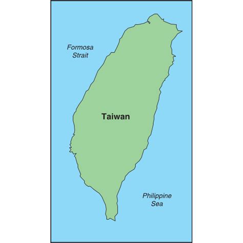 Map Of Taiwan Logo Download Png