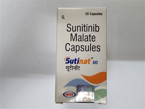 SUTINAT 50 mg - SUNITINIB - Galaxy Super Speciality