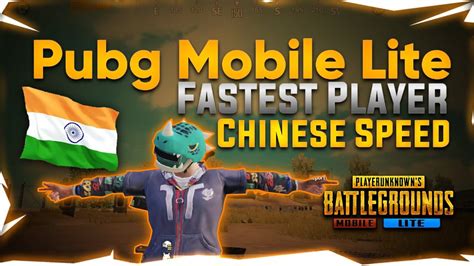 Fastest Player Of Pubg Mobile Lite Indian Better Than Chinese Players