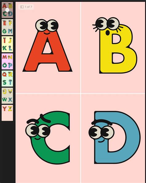 Alphabet Flashcards Flashcards Alphabet for Kids Kids - Etsy