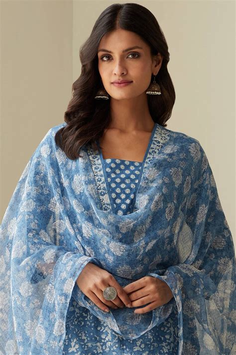 Buy Bagru Hand Block Printed Kota Dupatta For Women Fgd24 125