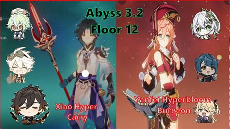 Abyss Xiao Hyper Carry Yanfei Dendro Mess Stars