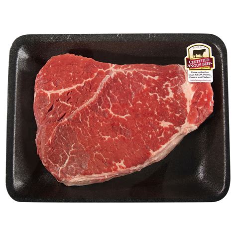 Certified Angus Beef Boneless Chuck Ranch Steak Meat Meijer Grocery