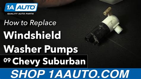 How To Fit A Windscreen Washer Pump