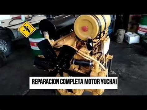 Reparación de motor Yuchai para pala cargadora XCMG LW300FN YouTube