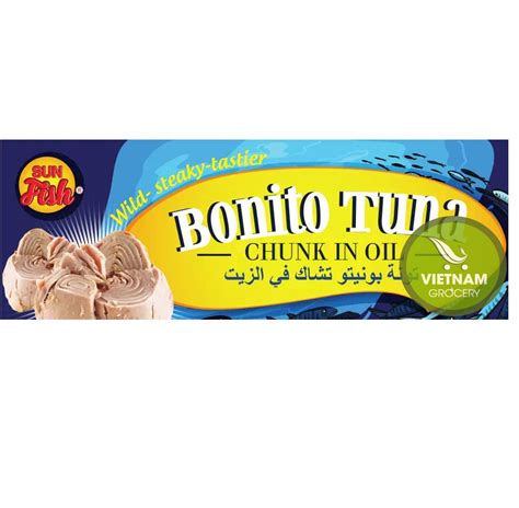 Bonito Canned Tuna Chuck In Oil From Vietnam Canned Fish Tuna 140gr