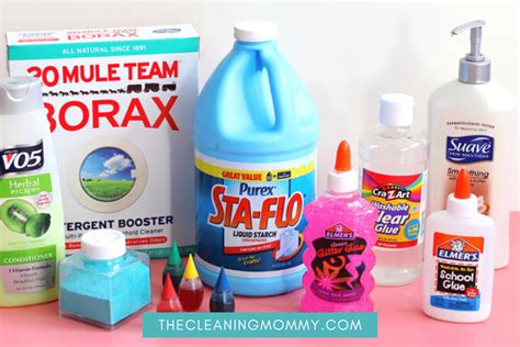 1 Awesome Recipe For Diy Cleaning Slime The Cleaning Mommy