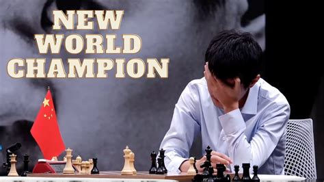 Ding Liren Gets Emotional After Becoming New World Champion Youtube