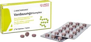 Verdauungs Komplex Natürliche Verdauungs Tabletten gegen