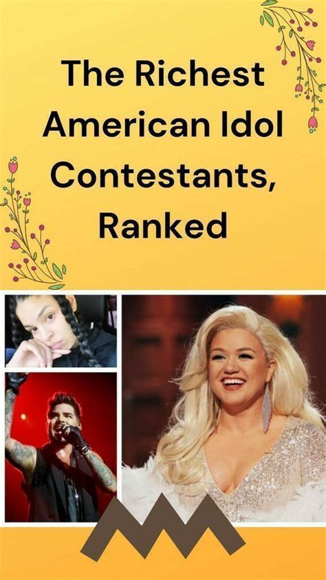 The richest american idol contestants ranked – Artofit