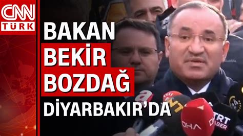 Adalet Bakanı Bekir Bozdağ dan depreme ilişkin açıklama YouTube