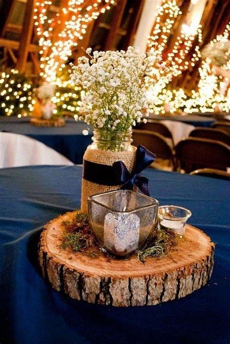 Wedding Centerpieces Mason Jars Mason Jar Wedding Fall Wedding