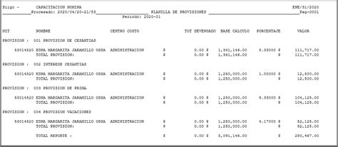 Proceso De Provisiones N Mina B Sica Portal De Clientes Siigo