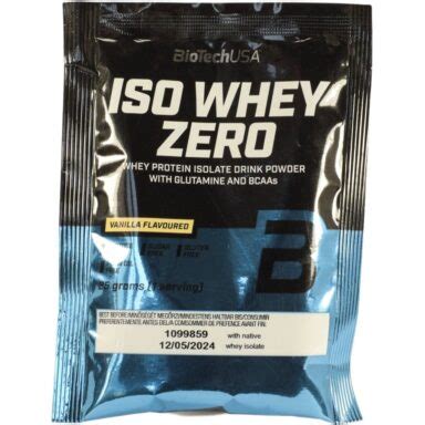 Bio Tech Iso Whey Zero csokoládé ízű Fehérje italpor 25 g Magyar