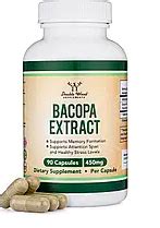 Купить Double Wood Bacopa Monnieri / Бакопа Монниери экстракт 450 мг ...