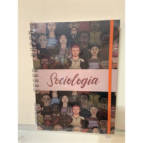 Caderno profissão Sociologia capa dura Shopee Brasil