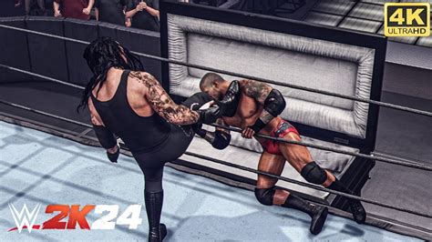 WWE 2K24 The Undertaker Vs Randy Orton Casket Match SmackDown