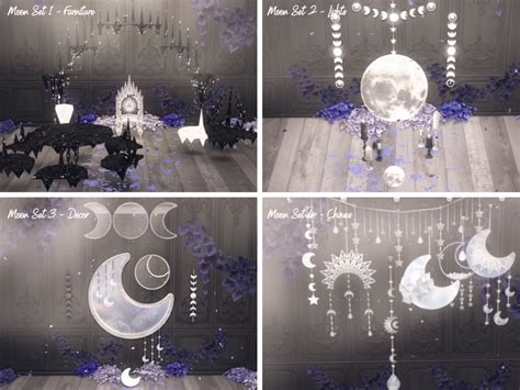 The Sims Resource Moon Set 1 Furniture