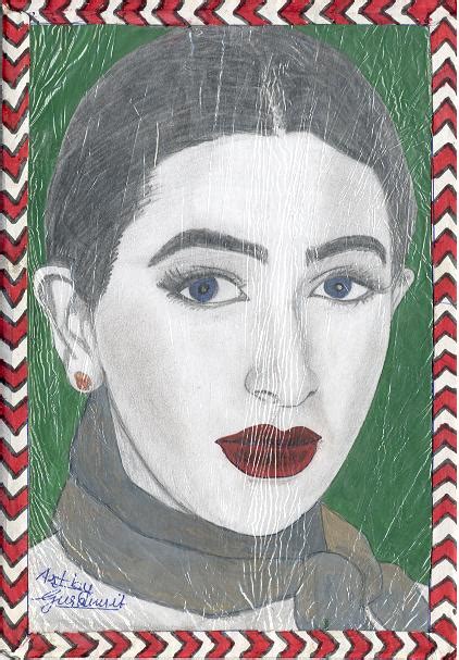 Karishma Kapoor Pencil Colour Painting Desi Painters