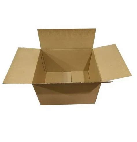 Single Wall 3 Ply Heavy Duty Industrial Corrugated Boxes At Rs 70 Piece