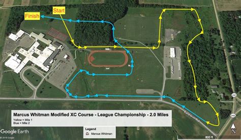 Wfl Cross Country Course Maps