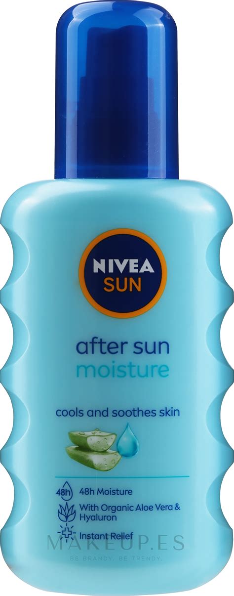 Nivea Sun After Sun Moisture 48h Spray Hidratante Aftersun Con Aloe