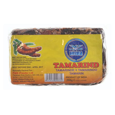 Heera Tamarind 200g House Of Raja`s Indian Superstore In Bolton