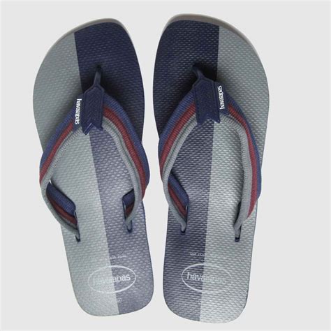 Havaianas Navy Urban Color Block Sandals Shoefreak