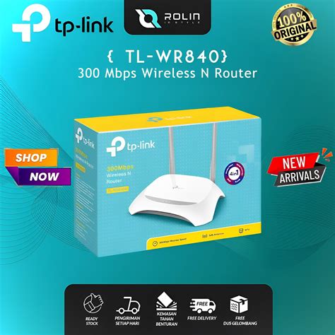 TPLINK TL-WR840N 300Mbps Wireless N Router Best seller 300Mbps Wireless ...